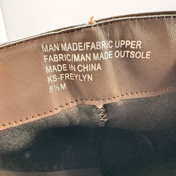 NEW Karen Scott Women’s Freyln Comfort Insole Knee High Boots Brown Size 8.5M - Picture 5 of 10